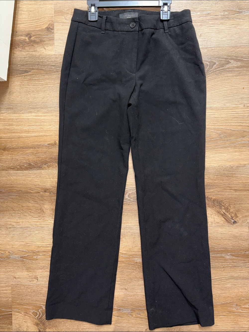 OFFERS OPEN. Size 4 Talbots Black Women’s size 4 petite Straight-Leg Dress Pants